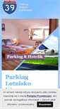 Mobile Screenshot of parking-lotnisko39.pl